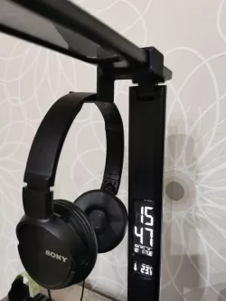 Avide desk lamp headphone holder