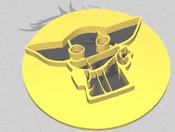 Baby Yoda Cookie Cutter