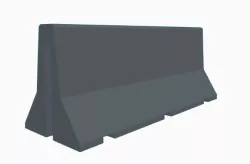 (Barrier STL) Jersey barrier