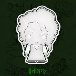 Bellatrix Chibi Cutter and Bookmark