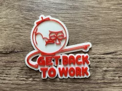 Benson Regular Show Magnet (8x3mm magnet)