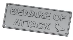 Beware of Attack Birds