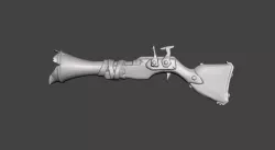Bilge Rat Blunderbuss 3D Model