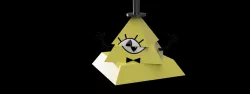Bill Cipher but he's a pyramid spinner