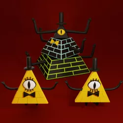 Bill Cipher Figures