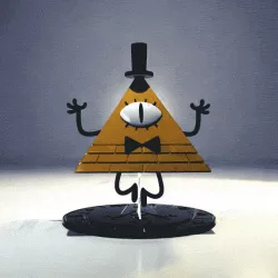 Bill Cipher Figurine