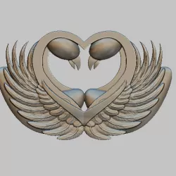 Bird, goose STL file
