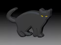 BLACK CAT SOLID SHAMPOO AND MOLD FOR SOAP PUMP