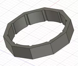 Blank Ring & Random Letters for Variable Cryptex