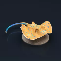 Blue Spotted Stingray