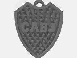 Boca Juniors keychain