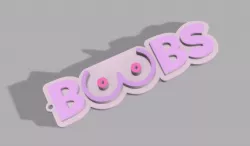 Boobs Keychain!