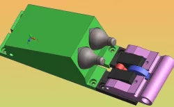 C02 Powered Pinewood Derby Motor.