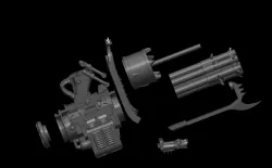 Chaos Knight Rotating Chain Cannon