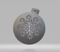 Christmas snowflake decoration