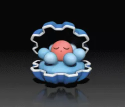 Clamperl POKÉMON FIGURINE - 3D PRINT MODEL