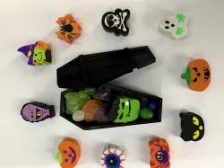 Coffin for Halloween candy