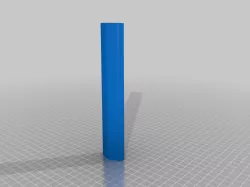 Collapsing Darksaber Grip for Easier Lay-Down Printing