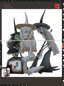 Collection of characters from the movie nightmare before Christmas