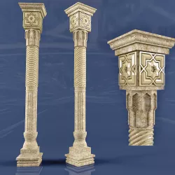 column 3D MODEL .max