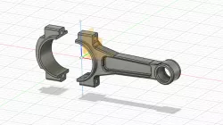 complete set of Piston, Connecting rod, Crankshaft
