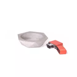 Concrete ashtray mold / Molde para cenicero de concreto