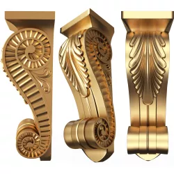 Corbel Carved 09