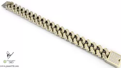 Cuban Link Chain With Stones