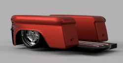 Custom bike trailer