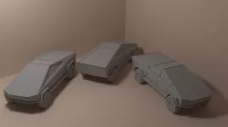 Cybertruck 3D print model