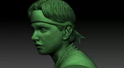 Daniel Larusso bust -Ralph Macchio -Printable