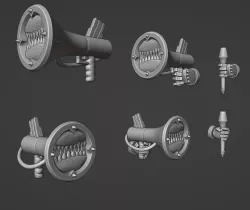 Demon Megaphone and Microphone