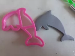 Dolphin outline cookie cutter