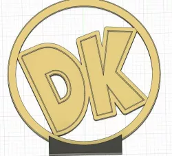 DONKEY KONG GOLD COIN