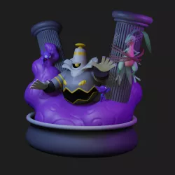 Dusknoir diorama