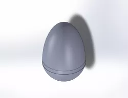Easter Egg Twist Top Container