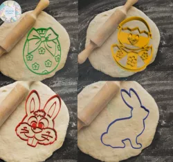Easter (set) cookie cutter