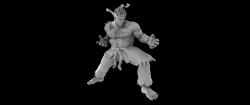 street fighter 2 evil ryu sprites 3D Models | Page 1 | STLFinder