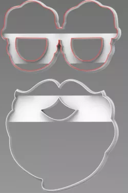 Face of Santa Clous