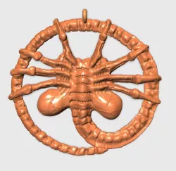 Facehugger Amulet