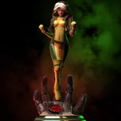 Fanart Rogue from Xmen - Statue