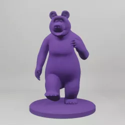 figurine of a stylized bear