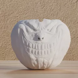 File : Pumpkin ashtray in STL digital format