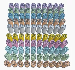 FILTER TIPS FILTERS PACK 100 U. WEED READY TO PRINT V3