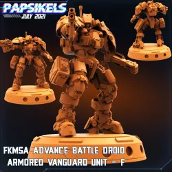 FKMSA ADVANCE BATTLE DROID ARMORED VANGUARD UNIT F