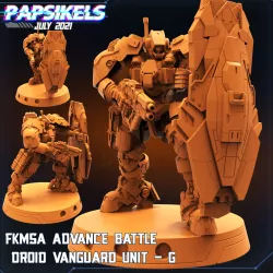 FKMSA ADVANCE BATTLE DROID ARMORED VANGUARD UNIT G