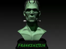 Frankenstein Bust