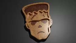 Frankenstein Tray - CNC Files for Wood