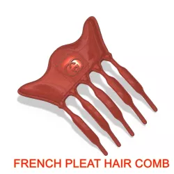 FRENCH PLEAT HAIR COMB Multi purpose Female Style Braiding Tool hair styling roller braid accessories for girl headdress weaving fbh-08C 3d print cnc