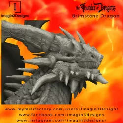Furasit'halix -The Searing Ruin- The Brimstone Dragon